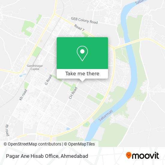 Pagar Ane Hisab Office map