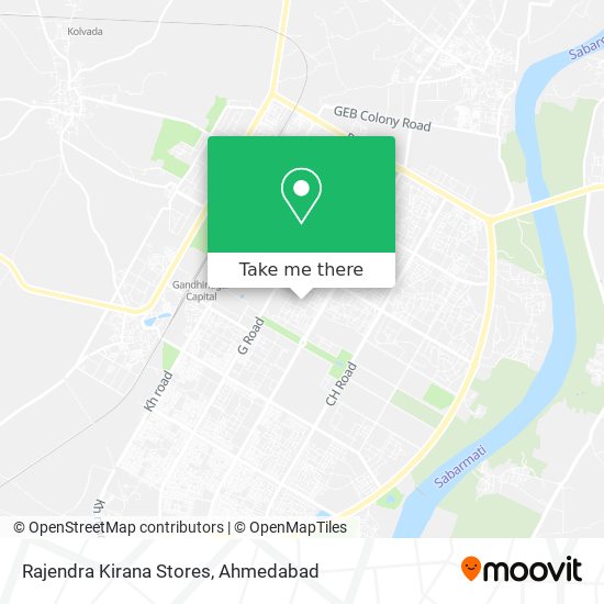 Rajendra Kirana Stores map