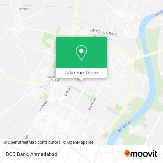 DCB Bank map