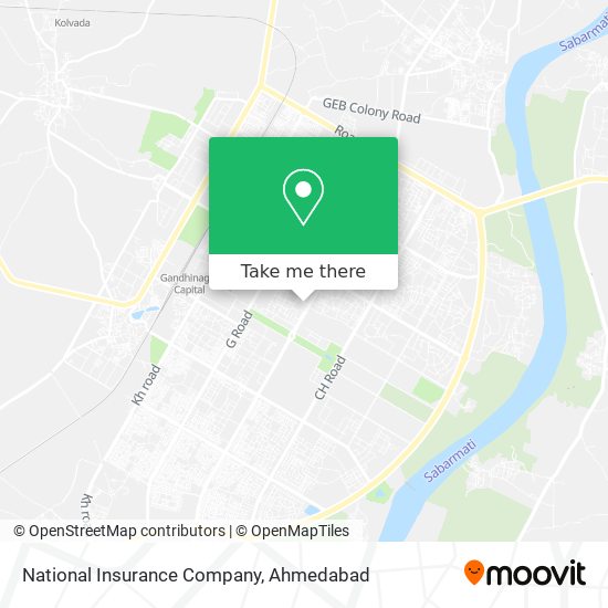 National Insurance Company map