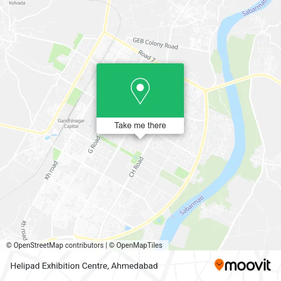 Helipad Exhibition Centre map