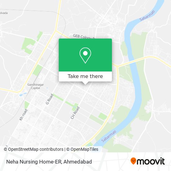 Neha Nursing Home-ER map