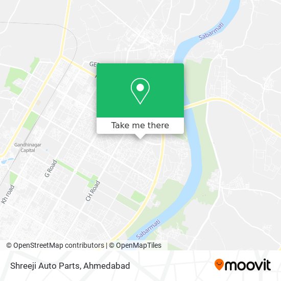 Shreeji Auto Parts map