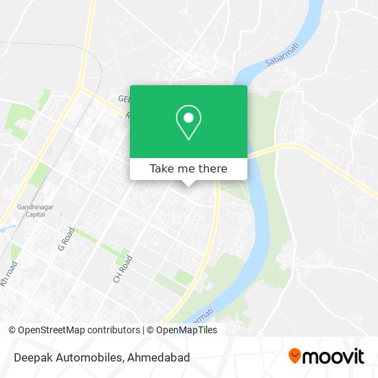 Deepak Automobiles map