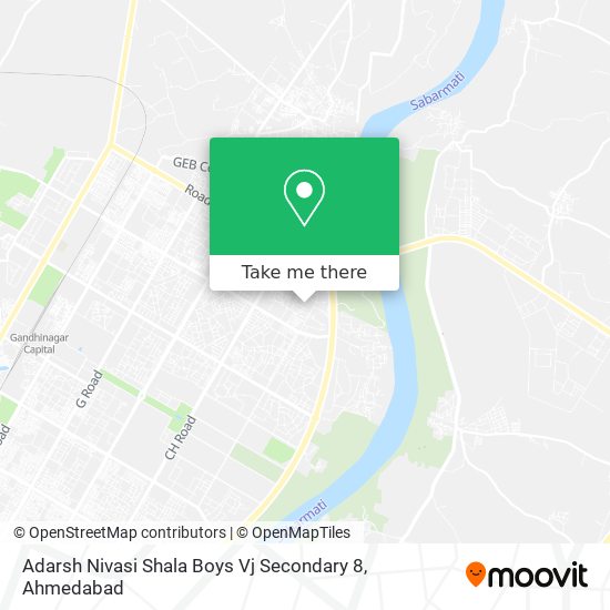 Adarsh Nivasi Shala Boys Vj Secondary 8 map
