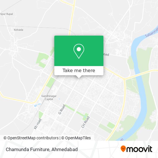 Chamunda Furniture map