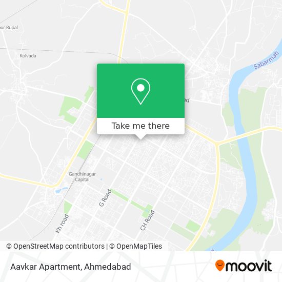 Aavkar Apartment map