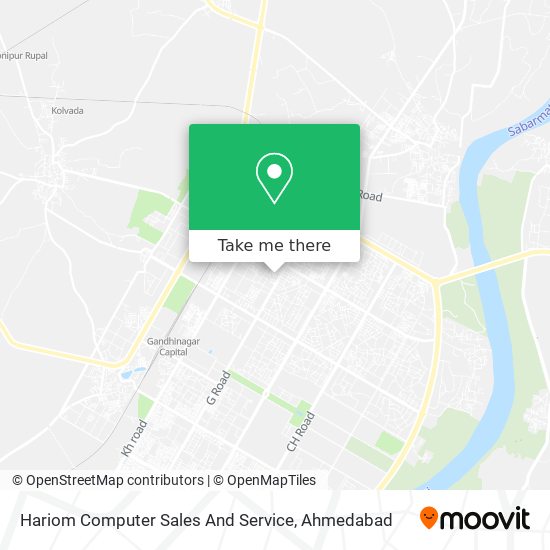 Hariom Computer Sales And Service map