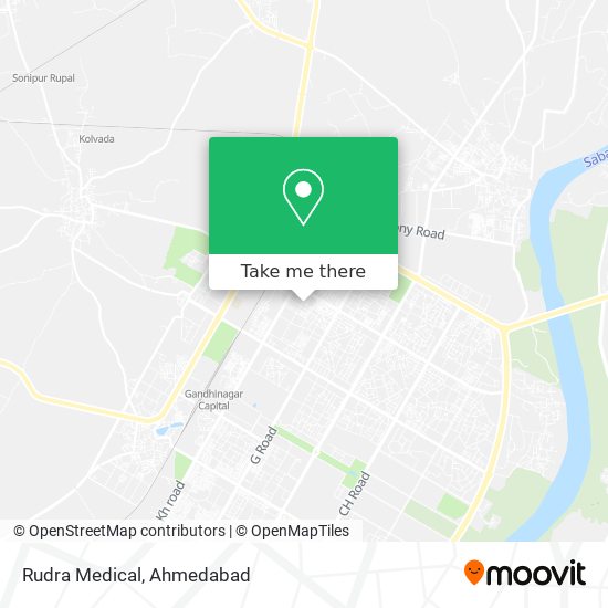 Rudra Medical map