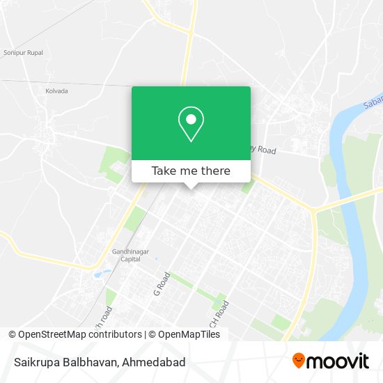 Saikrupa Balbhavan map