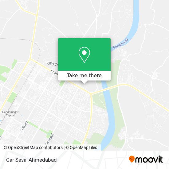 Car Seva map