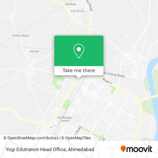 Yogi Edutransit-Head Office map