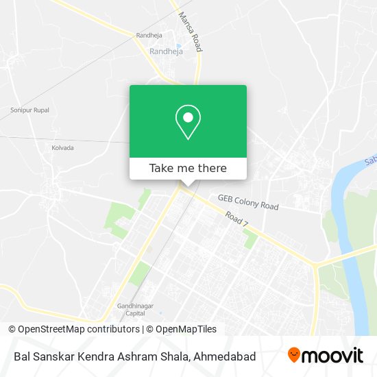 Bal Sanskar Kendra Ashram Shala map
