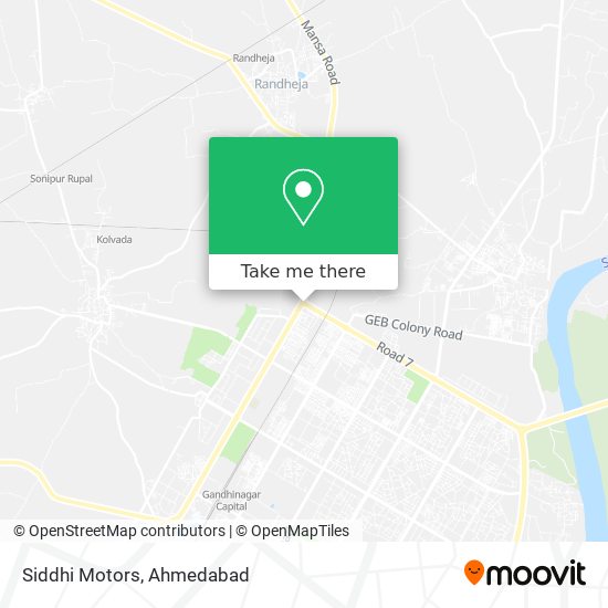 Siddhi Motors map