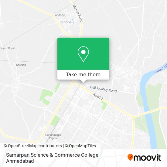 Samarpan Science & Commerce College map