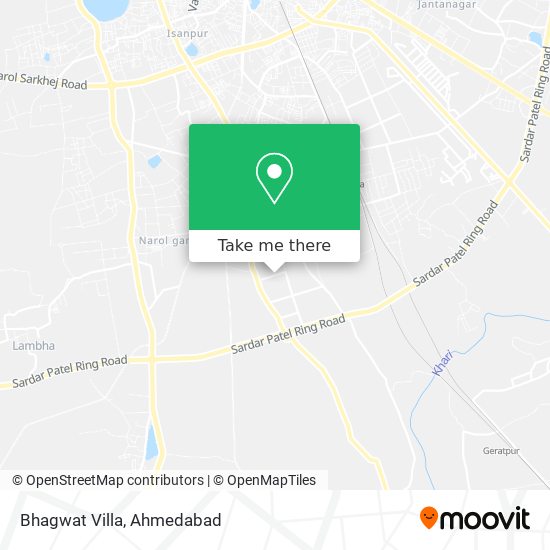 Bhagwat Villa map