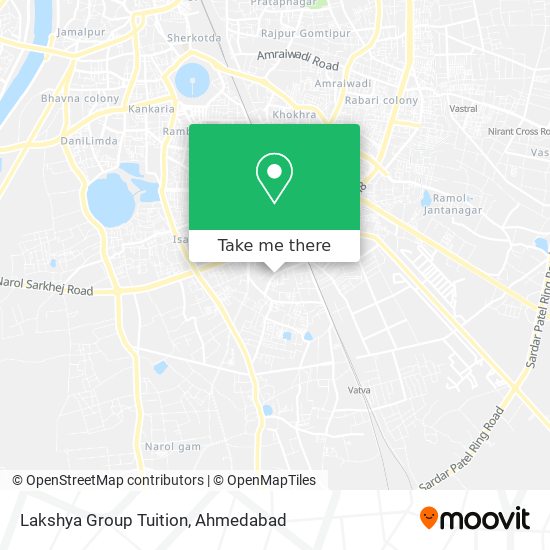 Lakshya Group Tuition map