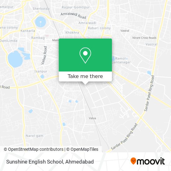 Sunshine English School map