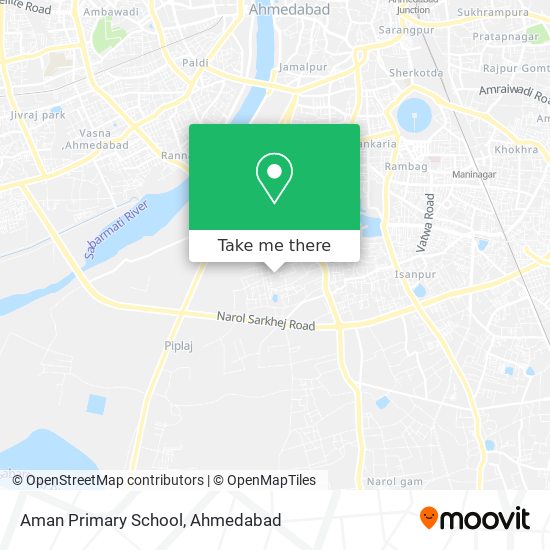 Aman Primary School map