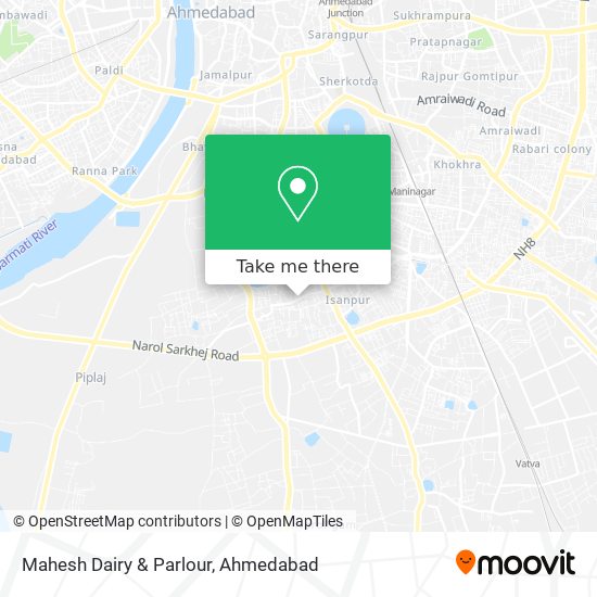 Mahesh Dairy & Parlour map