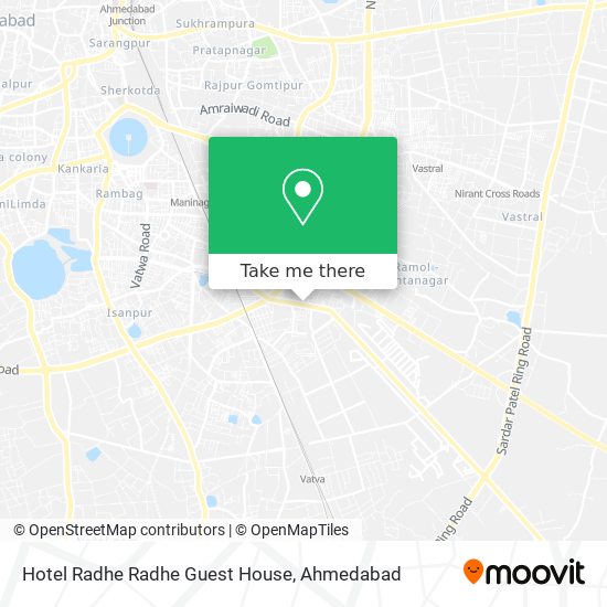 Hotel Radhe Radhe Guest House map