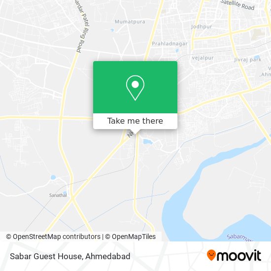 Sabar Guest House map