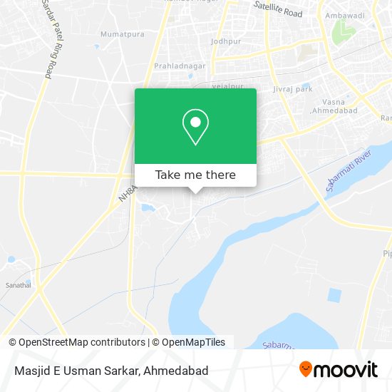 Masjid E Usman Sarkar map