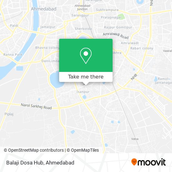 Balaji Dosa Hub map