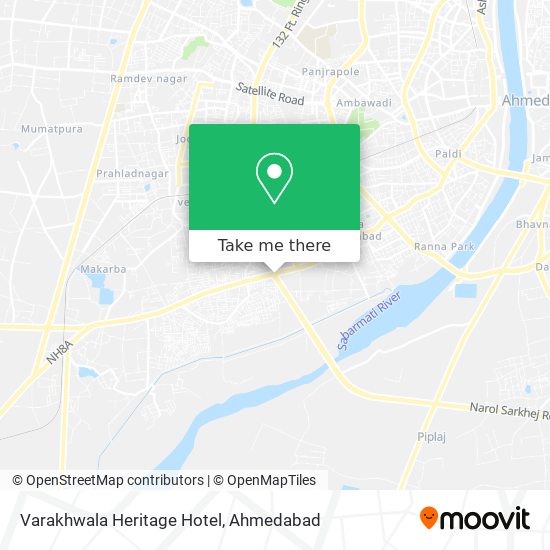 Varakhwala Heritage Hotel map