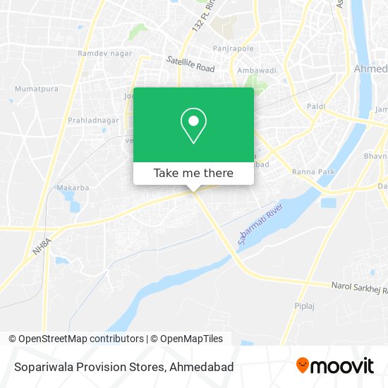 Sopariwala Provision Stores map