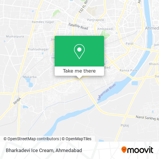 Bharkadevi Ice Cream map