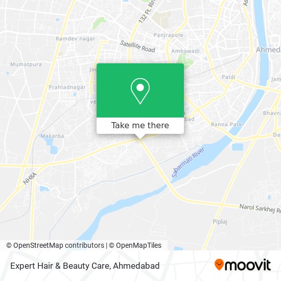 Expert Hair & Beauty Care map