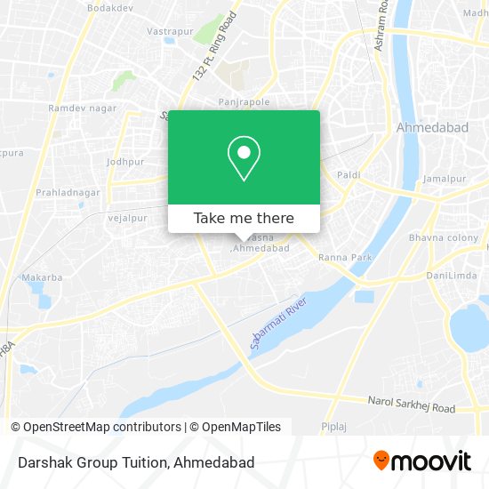Darshak Group Tuition map
