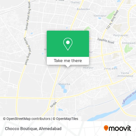 Chocco Boutique map