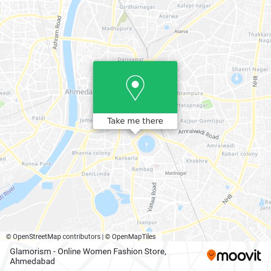 Glamorism - Online Women Fashion Store map