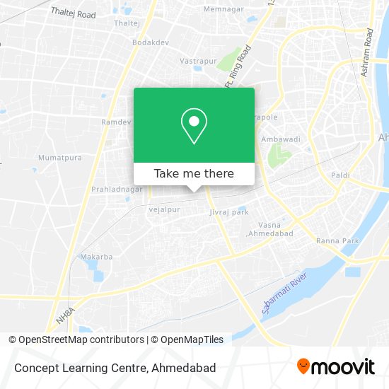 Concept Learning Centre map