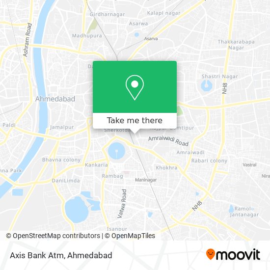 Axis Bank Atm map