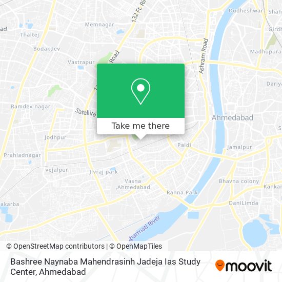 Bashree Naynaba Mahendrasinh Jadeja Ias Study Center map