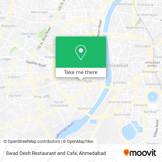 Swad Desh Restaurant and Cafe map