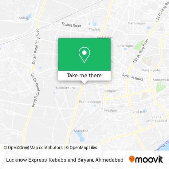 Lucknow Express-Kebabs and Biryani map