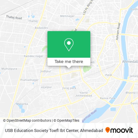 USB Education Society Toefl Ibt Center map