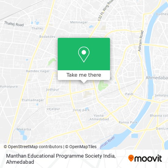 Manthan Educational Programme Society India map