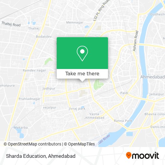 Sharda Education map