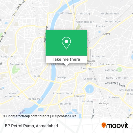 BP Petrol Pump map