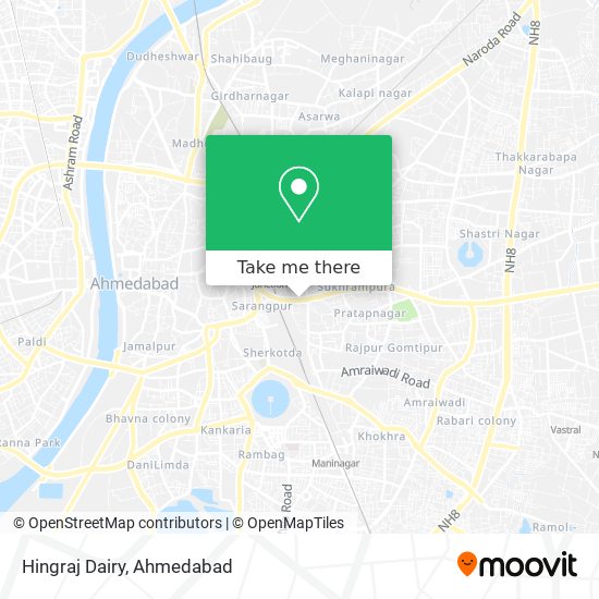 Hingraj Dairy map