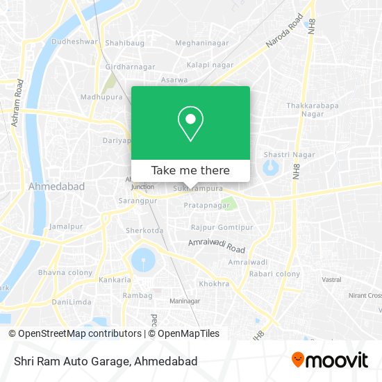 Shri Ram Auto Garage map