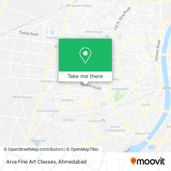 Arva Fine Art Classes map