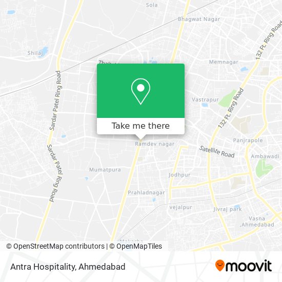 Antra Hospitality map