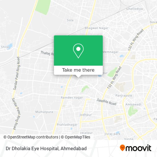 Dr Dholakia Eye Hospital map