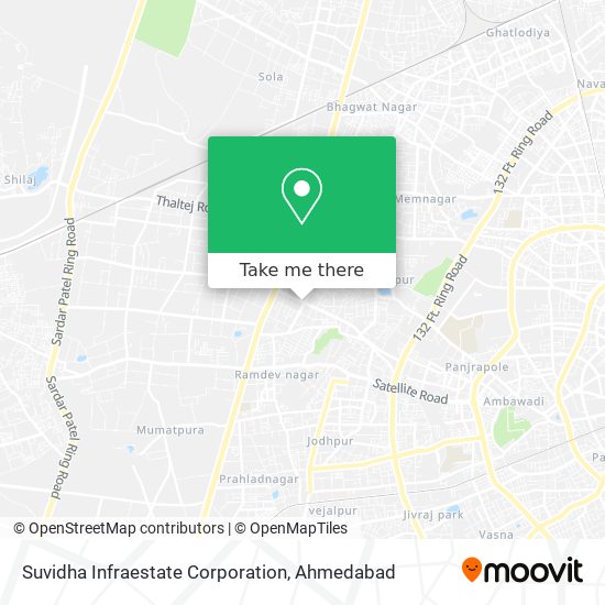 Suvidha Infraestate Corporation map